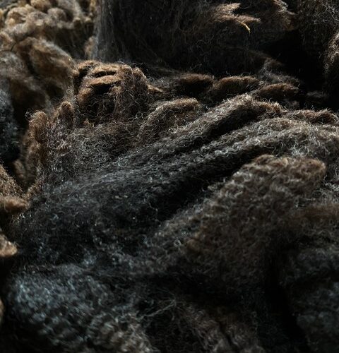 Ember: Cormo/Corriedale Black Fleece