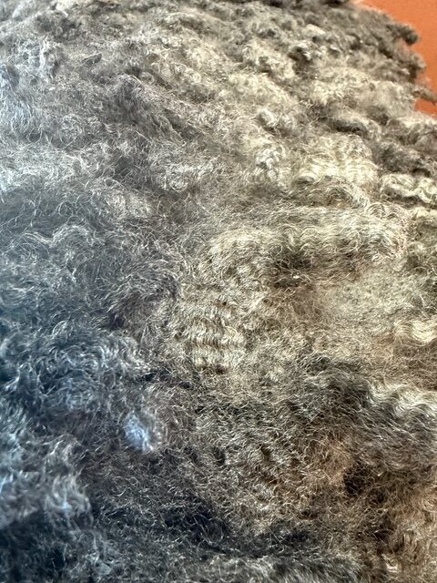 Bungalow: Grey Romney Raw Fleece - Image 11