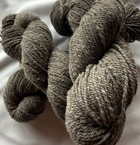 Cormo Yarn, Sport Weight, Natural Grey: Perry & Princeling